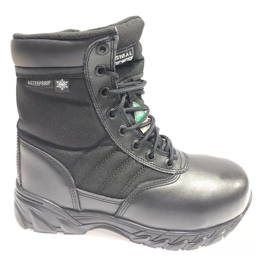 Original Swat Women’s 9” SZ Safety 400, Black Safety Toe Boots, Size 6M